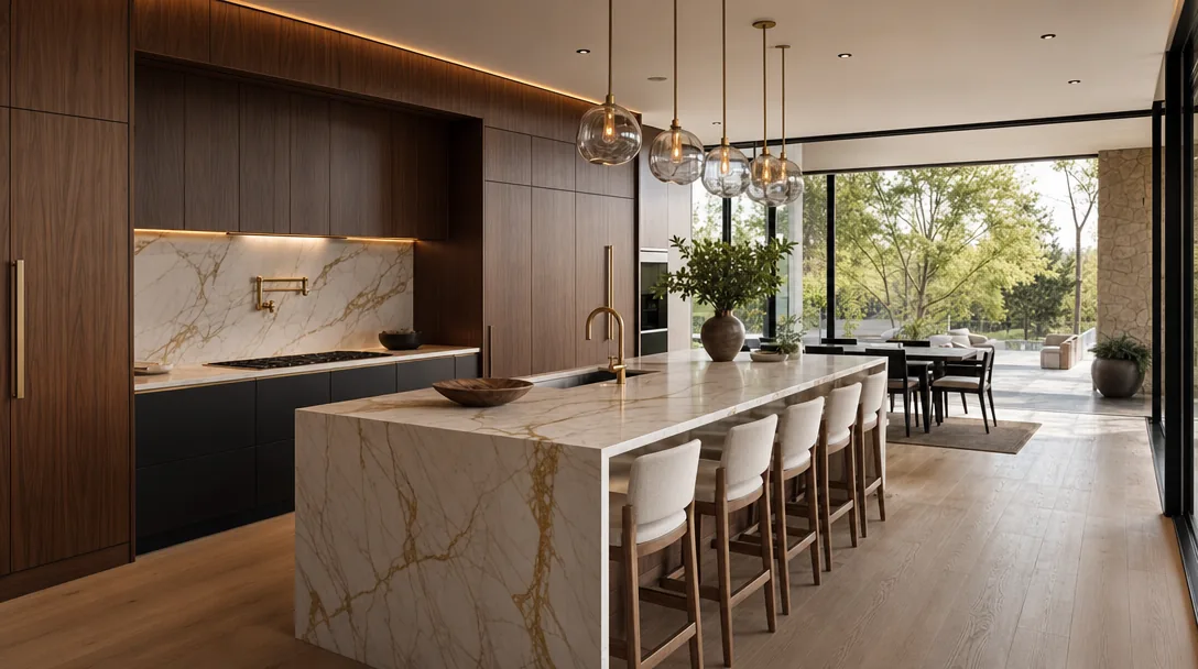 Chef's kitchen render