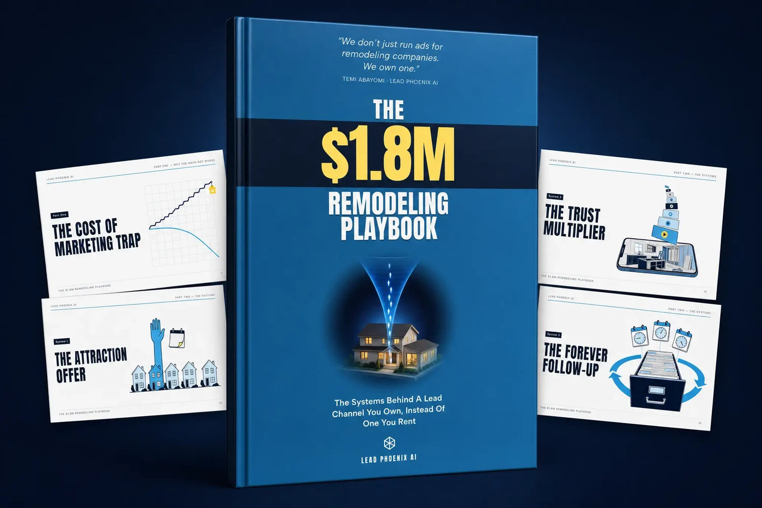 The $1.8 Million Remodeling Playbook cover
