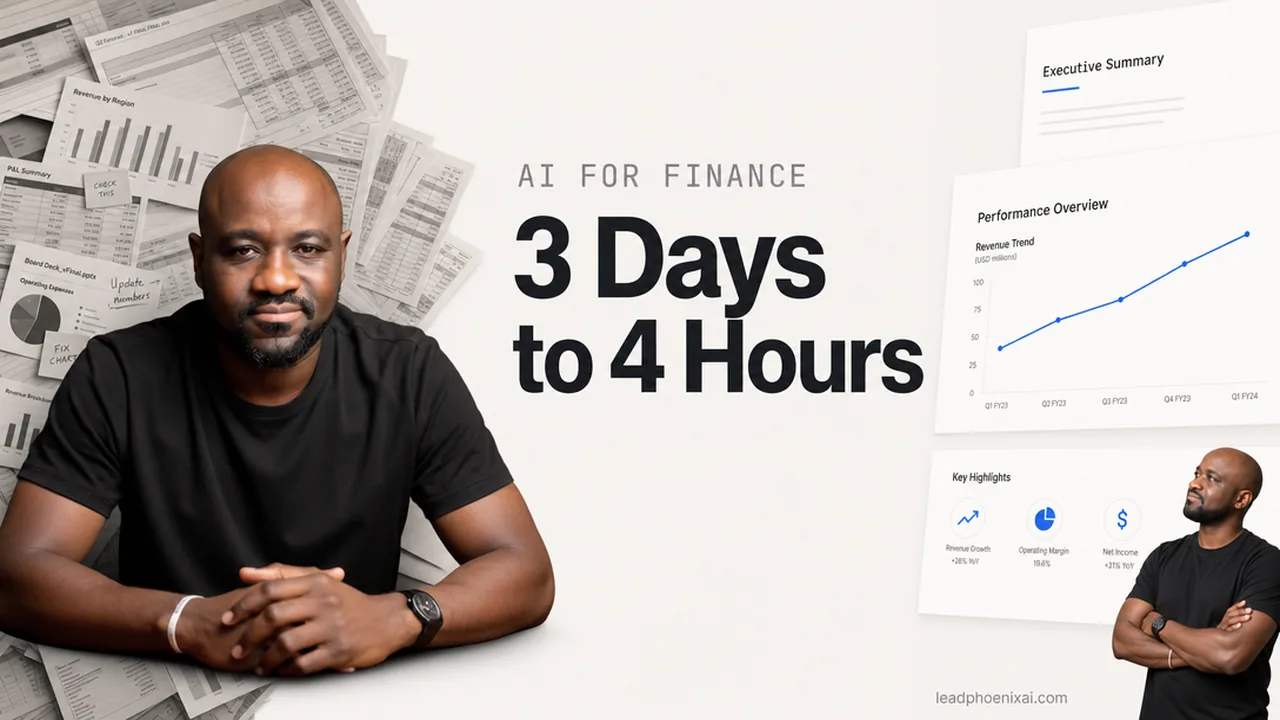 board pack AI workflow CFO