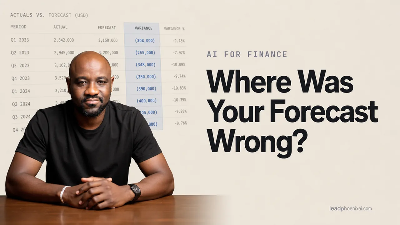 AI financial model CFO